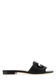 Gucci Leather Flat Sandals