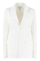 Bottega Veneta Single-Breasted Cotton Blazer