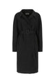 Balenciaga Midnight Blue Cotton Overcoat