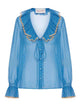 Valentino Garavani Silk Blouse In Polka Dots