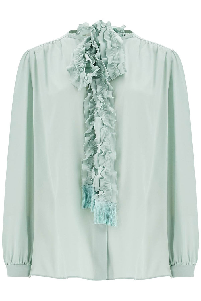 Valentino Garavani Tiffany Crepe Shirt
