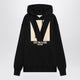 Valentino Black Sweatshirt With Chez Valentino Print