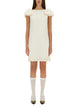 Valentino Garavani Ivory Wool Blend Dress