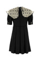 Valentino Garavani Black Silk Mini Dress