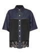 Stella Mccartney Denim Shirt With Frontal Buttons Closure