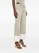 Stella Mccartney Light Gray Metal Jeans
