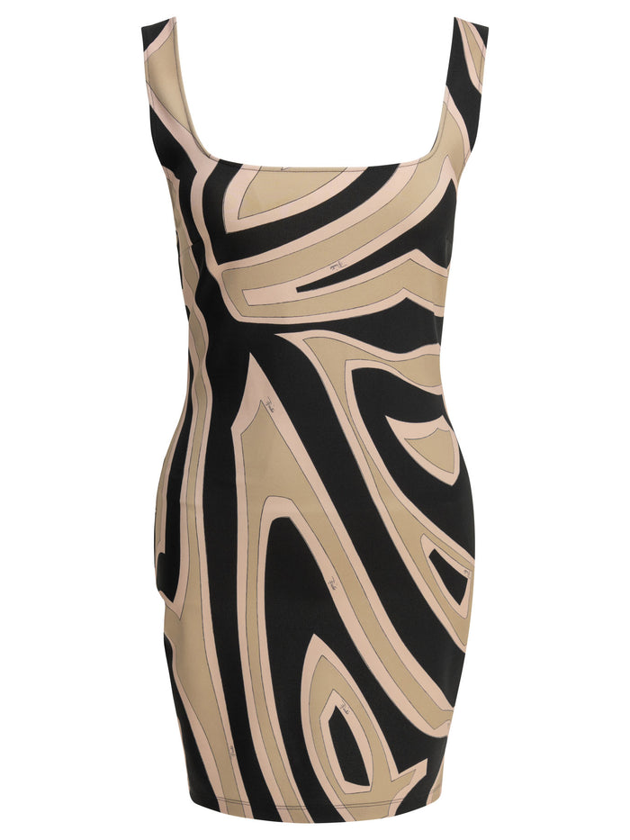 Emilio Pucci "Labyrinth" Short Sheath Dress