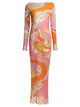 Emilio Pucci "Orchidee" Long Dress