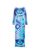 Emilio Pucci Vivara Print Tulle Dress