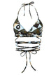 Emilio Pucci Triangle Bikini Top