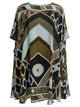 Emilio Pucci "Vivara" Short Caftan Dress