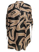 Emilio Pucci "Labirinto" Short Kaftan Dress