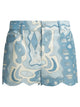Emilio Pucci "Angoli" Five-Pocket Shorts