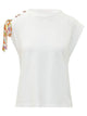 Emilio Pucci Foulard-Detail Viscose T-Shirt