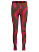 Emilio Pucci Marmo Red Polyamide Elastan Legging