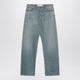 Valentino Light Blue Jeans With Washed Effect