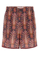Valentino Garavani Printed Cotton Bermuda Shorts