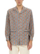 Valentino Pajama Shirt With Voyage Imaginaire Print