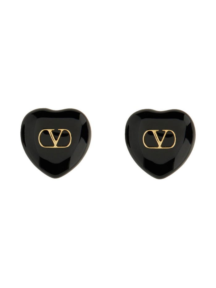 Valentino Garavani Coeur Royal Earrings