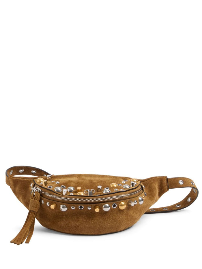 Valentino Garavani Beige Suede Nellcã´Te Belt Bag