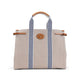 Valentino Garavani Two-Tone Canvas Vlogo Shopping Bag