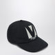 Valentino Garavani Black Cotton Baseball Cap
