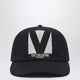 Valentino Garavani Chez Valentino Black Baseball Cap