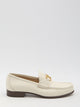 Valentino Garavani Ivory Leather Vlogo Signature Loafers