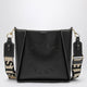 Stella Mccartney Square Black Crossbody Bag With Logo