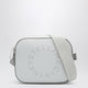 Stella Mccartney Pearl Grey Camera Bag With Logo And Shoulder Strap