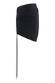 Balenciaga Black Stretch Nylon Skirt