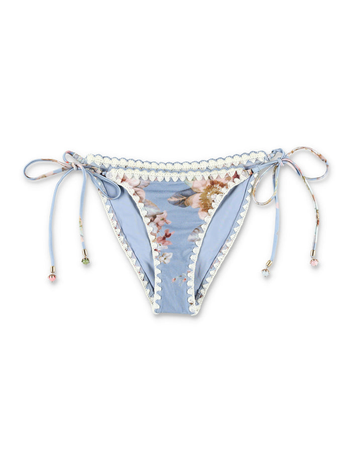 Zimmermann Zimmermann Chambray Crochet Tie Bikini Brief