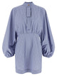 Zimmermann 'Drawstring Stripe Mini' Dress