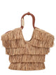 Zimmermann Beige Raffia Handbag
