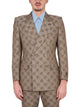 Gucci Maxi Clamp Pattern Cotton Jacket