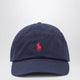 Polo Ralph Lauren Navy Blue Baseball Cap With Embroidered Logo