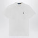 Polo Ralph Lauren White Cotton Custom Slimfit Polo