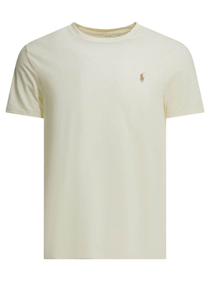 Polo Ralph Lauren Logo White Cotton T-Shirt