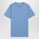 Polo Ralph Lauren Light Blue Cotton Custom Slim-Fit T-Shirt