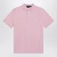 Polo Ralph Lauren Pink Custom Slimfit Cotton Polo Shirt