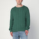Polo Ralph Lauren Green Cotton Cable-Knit Jumper