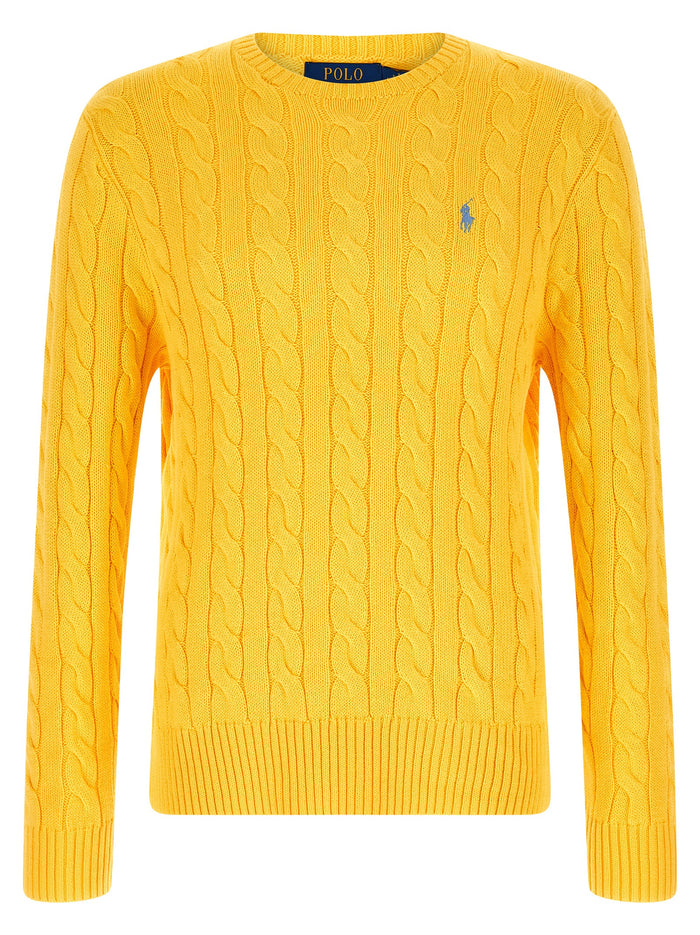Polo Ralph Lauren Cotton Braided Sweater