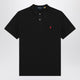 Polo Ralph Lauren Black Cotton Custom Slimfit Polo