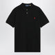 Polo Ralph Lauren Black Cotton Custom Slim-Fit Polo