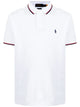 Polo Ralph Lauren Short Sleeves Knit Contrast Polo Shirt