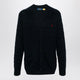 Polo Ralph Lauren Navy Blue Cableknit Cotton Cardigan