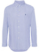 Polo Ralph Lauren Slim Fit Striped Stretch Poplin Shirt