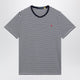 Polo Ralph Lauren White/Navy Striped Custom Slim-Fit T-Shirt