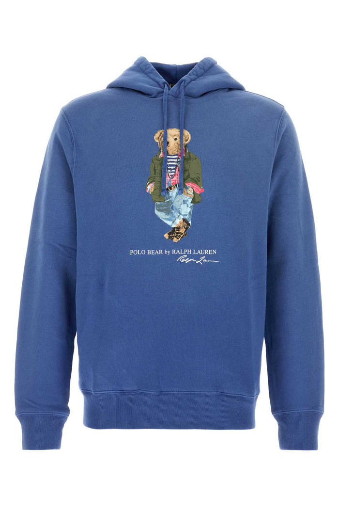 Polo Ralph Lauren Blue Cotton Blend Sweatshirt