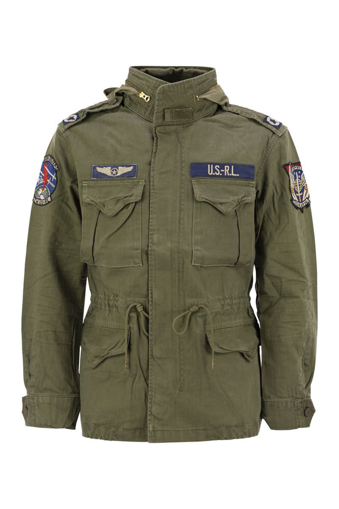 Polo Ralph Lauren The Iconic Military Jacket With Logo